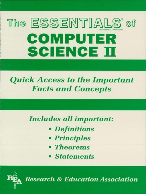 Title details for Computer Science II Essentials by Randall Raus - Available